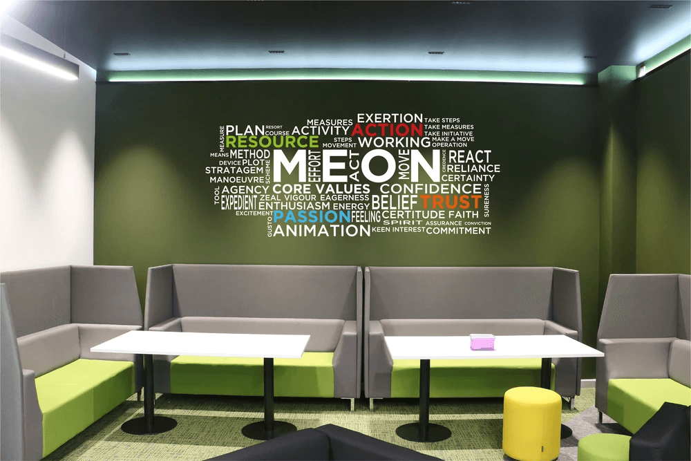 MEON's office inside view